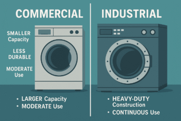 industrial washing machine