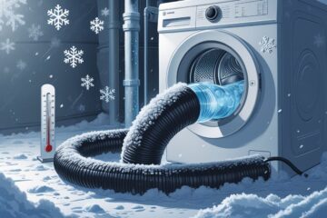washing machine hoze frozen